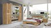 Nachtschrank >Anna< (2er-Set) in PLANKENEICHE NACHBILDUNG - 52x40x38cm (BxHxT) Bild 3