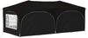 vidaXL Pop-up Partyzelt 575 x 288 x 245 cm Schwarz Oxford-Stoff 42019909 Bild 4