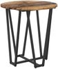 vidaXL Beistelltisch-Set 2 pcs Altholz und Schwarz 869724 Bild 5