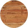 vidaXL Tischplatte Ø70x3,8 cm Rund Massivholz Akazie 370053 Bild 5
