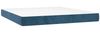 vidaXL Boxspringbett mit Matratze Dunkelblau 160x200 cm Samt 3143275 Bild 5