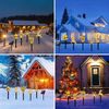 ABC Solarbetriebene Lichterkette aus Zuckerstangen, Weihnachtsdekoration, 1 bis 5 Lichterketten, ABC Bild 5