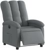 vidaXL Relaxsessel Elektrisch Dunkelgrau Stoff 3204069 Bild 3