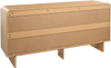 Sideboard mit 4 Türen DELORAINE Hellbraun Bild 5