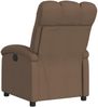 vidaXL Relaxsessel Elektrisch Braun Stoff 3204072 Bild 5