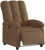 vidaXL Relaxsessel Elektrisch Braun Stoff 3204072 Bild 3