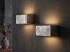 2er SET LED Wandleuchten Up Down, Silber Antik, verstellbares Licht, Breite 23cm Bild 3