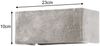2er SET LED Wandleuchten Up Down, Silber Antik, verstellbares Licht, Breite 23cm Bild 4