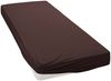 Janine Mako Jersey Spannbetttuch Bettlaken 140-160x200 cm OVP 5007 87 dunkelbraun Bild 4