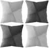 Amilian Kissenhüllen - 4er Set Kissenbezug, Kissenbezüge - Zierkissenbezüge, (4 Stück), 40x40 cm, Kissenhülle für Sofakissen, Dekokissen, Zierkissen, Kissen Bild 2