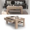 Couchtisch Milan Sonoma 92.2 x 65 cm Vicco Bild 2