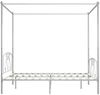 vidaXL Himmelbett-Gestell Weiß Metall 180x200 cm [284431] Bild 4