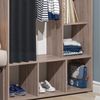 Kinderkleiderschrank Luigi Sonoma 105.8 x 178.1 cm mit Vorhang-Kleiderstange Vicco Bild 5