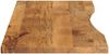 vidaXL Schreibtischplatte mit Aussparung 160x50x2,5cm Massivholz Mango 370213 Bild 4