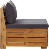 vidaXL 2-Sitzer-Gartensofa mit Kissen Massivholz Akazie 316247 Bild 4
