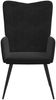 vidaXL Relaxsessel Schwarz Samt 327683 Bild 3