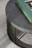 Couchtisch >Strington< rund, in schwarz - 65x35x65 (BxHxT) Bild 4