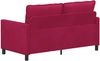 vidaXL Sofa Weinrot 156 x 81 x 87,5 cm Samt 42028843 Bild 5