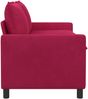 vidaXL Sofa Weinrot 156 x 81 x 87,5 cm Samt 42028843 Bild 4