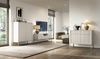 Selsey 'Vellore' Highboard 2-türig, greige mit goldfarbenem Gestell, ca. 125 x 104 x 39 cm Bild 3