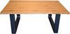 Couchtisch Baumkante 120x80 cm Wildeiche schwarz SESSA 68865628 Bild 4