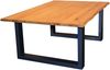 Couchtisch Baumkante 120x80 cm Wildeiche schwarz SESSA 68865628 Bild 2