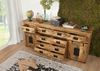 Sideboard Mango 200x45x90 natur lackiert RAILWAY #122 Bild 4