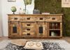 Sideboard Mango 200x45x90 natur lackiert RAILWAY #122 Bild 5