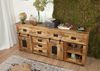Sideboard Mango 200x45x90 natur lackiert RAILWAY #122 Bild 3