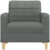 vidaXL Sofasessel Dunkelgrau 60 cm Stoff 359076 Bild 3