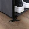 Calicosy Eck-Schuhschrank - H107 cm - Grau Bild 5