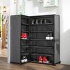 Calicosy Eck-Schuhschrank - H107 cm - Grau Bild 2