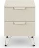 rauch Aditio Box, Nachttisch, 2 Schubladen, mit Hairpin-Fuß, mit Softclose-Funktion, Farbe Beige, BxHxT 40x53x43cm Bild 2