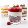 KONZEPT Dessertschale Dessertgläser Set aus Glas, große Gläser für Nachtisch, (6-tlg), 300 ml, Geeignet für Desserts, Getränke, Saucen. Bild 2