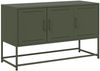 vidaXL TV-Schrank Olivgrün 100,5x39x60,5 cm Stahl 846480 Bild 2