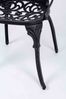Gartenstuhl Toriac aus Aluminium, klassisches Design, anthrazit, wetterfest und robust Bild 5