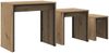 vidaXL Couchtisch 3 pcs Artisan-Eiche Holzwerkstoff 883535 Bild 2