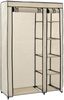 vidaXL Faltschränke 2 Stk. Creme 110x45x175 cm Stoff 282424 Bild 5