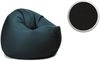 sunnypillow Sitzsack, mit Styropor Füllung, Outdoor & Indoor, Schwarz, Ø 145 cm Bild 2