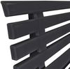 vidaXL Gartenbank 145,5 cm Kunststoff Anthrazit 43585 Bild 5