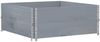 vidaXL Pflanzkasten Grau 100x100 cm Massivholz Kiefer 3295401 Bild 4