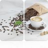 Maximex Herd-Abdeckplatte Universal Modell CAFÉ AROMATICA, Glas, Kunststoff, (Set, 2 tlg), für Induktions-, Glaskeramik-, Elektro- und Gasherde, höhenverstellbar Bild 3