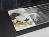 Maximex Herd-Abdeckplatte Universal Modell CAFÉ AROMATICA, Glas, Kunststoff, (Set, 2 tlg), für Induktions-, Glaskeramik-, Elektro- und Gasherde, höhenverstellbar Bild 4