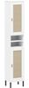 Badezimmer-Set >WZ-0800< (5-teilig) Fichte massiv weiss - 155x190x40 (BxHxT) Bild 2