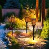 2x LED Solarlampe, Feuer-Effekt, Garten Fackel Höhe 58 cm Bild 5