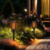 2x LED Solarlampe, Feuer-Effekt, Garten Fackel Höhe 58 cm Bild 4