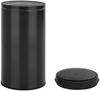 vidaXL Automatischer Sensor-Mülleimer 60 L Kohlenstoffstahl Schwarz 322701 Bild 4