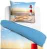 Leuchtturm Bettwäsche Digitaldruck ESPiCO Sleep and Dream 135 x 200 + 80 x 80 cm Bild 2