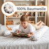 Totsy Baby Seitenschläferkissen Bettschlange Body Pillow 150 cm Baumwolle - Kopfkissen lang Bettrolle Schlafkissen Nackenrolle Kissen Oeko-Tex Afrika Bild 4