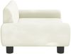 vidaXL Hundebett, Samt, Creme, 70 x 45 x 33 cm Bild 4